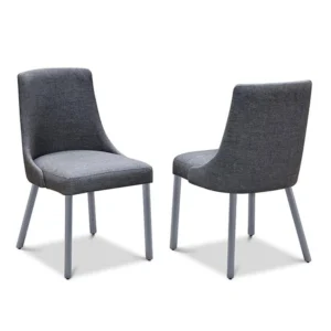 Alacarte Milan Dining Chair With Metal Legs