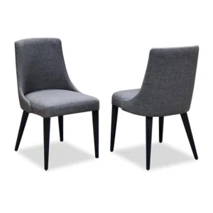 Alacarte Milan Dining Chair With Wood Legs