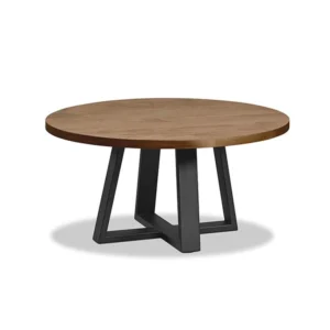 Belmont Round Metal Pedestal Coffee Table