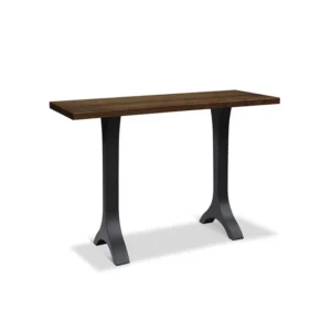 Evora Metal Pedestal Sofa Table