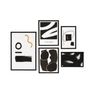 Set of 5 Carife Wall Art