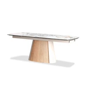 Gaia Rectangular Double Extension Dining Table
